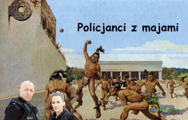 © | 4 Policjanci z majami x (4