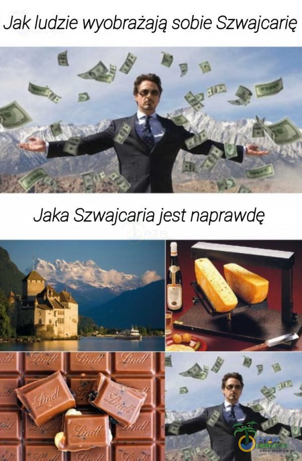 Jak ludzie wyobrażają sobie Szwajcarię Jaka Szwajcaria jest naprawdę