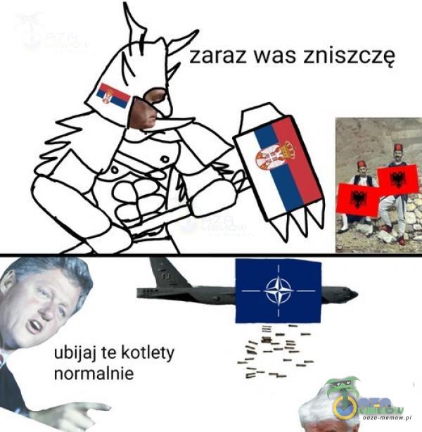 Zaraz was zniszczę jaj te kotlety ormalnie s ubij *