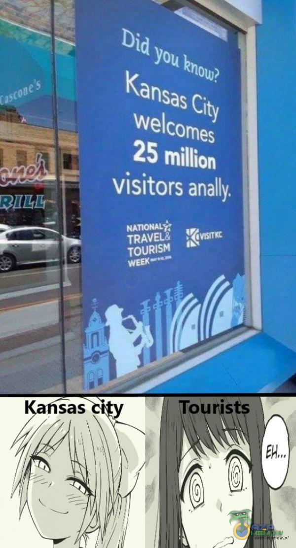 sas 010? Kansas City Weles 25 million visitors anally. NATIONALŻ***RAVEL& TOURISM To rist