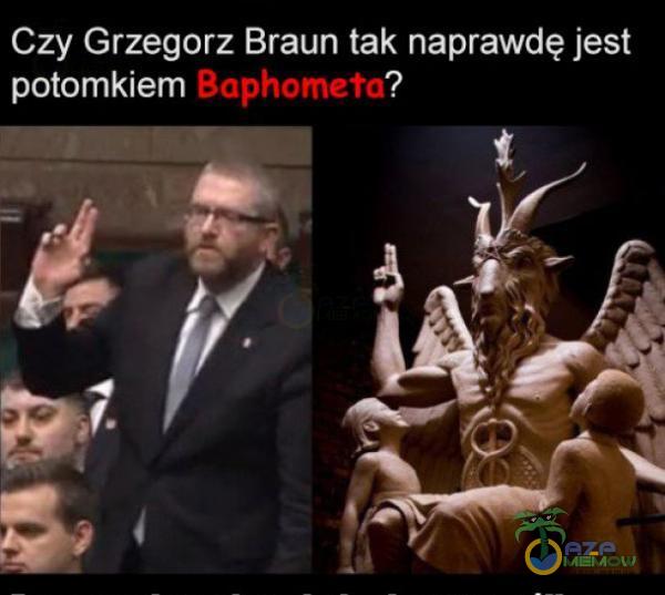 Czy Grzegorz Braun tak naprawdę jest potomkiem ? f! :, : W . _ & . : ś il.;-rf. gw