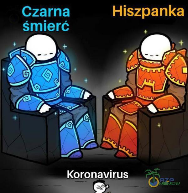 Czarna Hiszpanka LU (=1(e2 Koronavirus €: