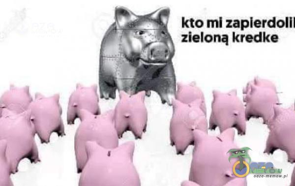 kto mi zapierdol*** zieloną kredke