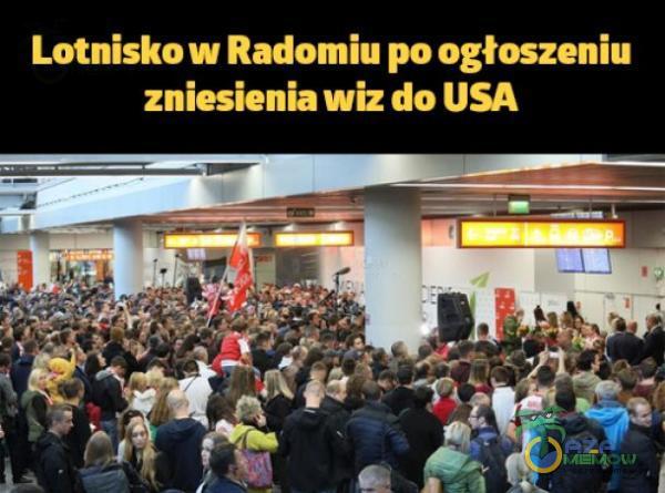 Lotnisko w Radomiu po ogłoszeniu zniesienia wiz do USA