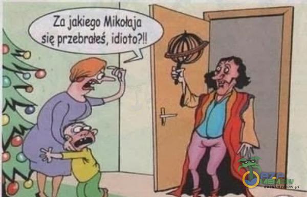 Za jakiego Mikohja ię przebrałeś, idioto?!!