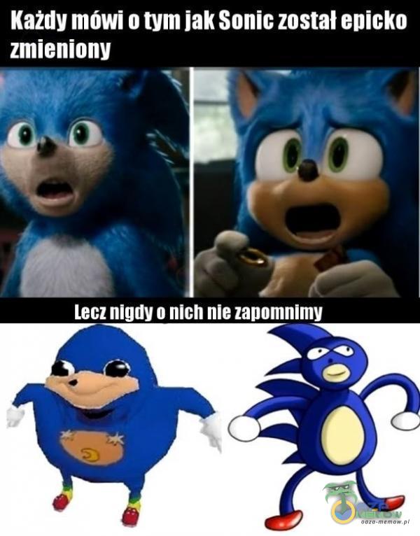 Każdy mówi o tym jak Sonic został epicko zmieniony Lecz nigdy o nich nie zapomnimy