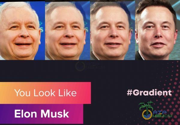You Look Like Elon Musk #Gradient