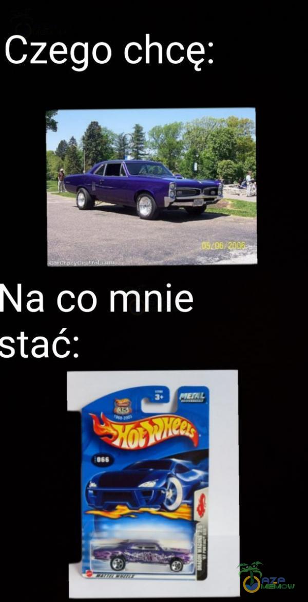 Czego chcę: Na co mnie stać: