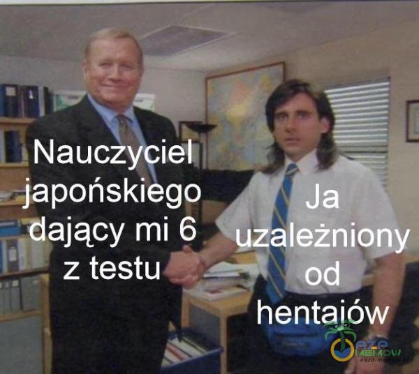 Naucz iele *pońskiego Ja dający mi 6 u ależniopy z testu