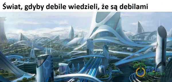 Świat, gdyby debile wiedzieli, że są debilami