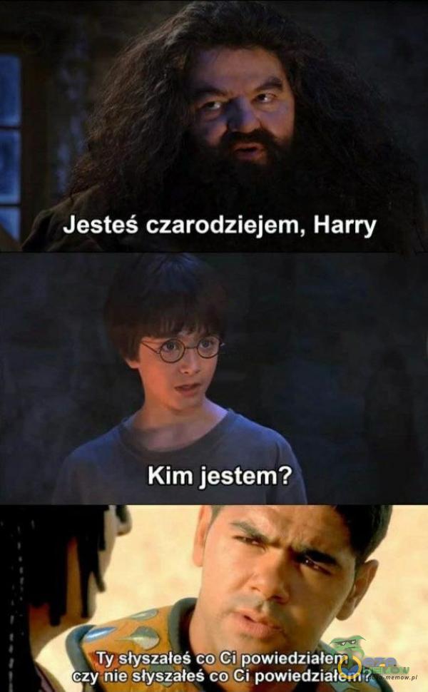 kc Jesteś czarodziejem, Harry z Kim jestem? i
