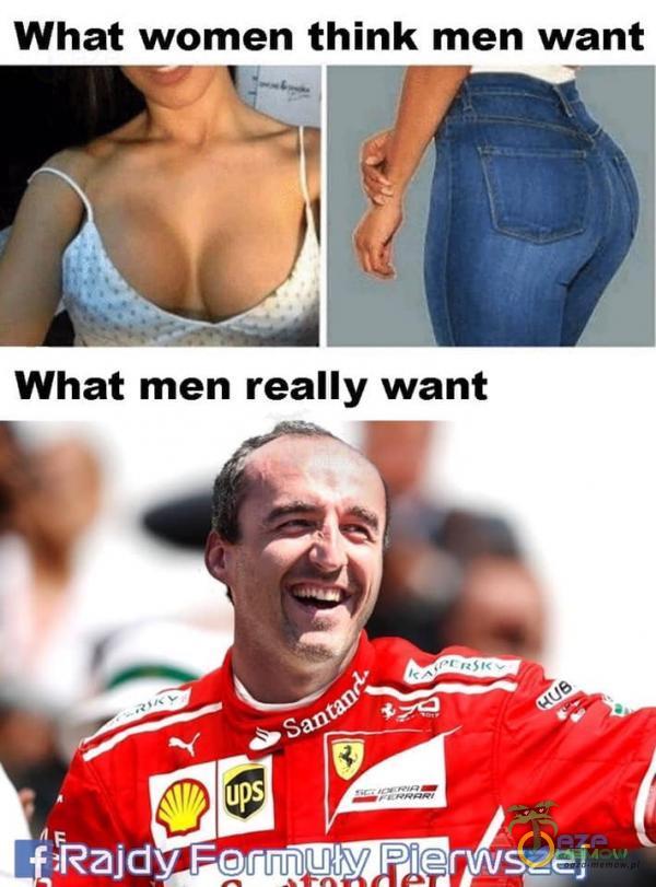 What women think men want What men really want Rajdy FarrnyV Aeryvszej