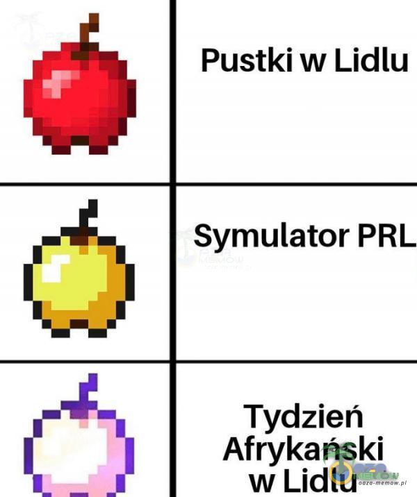 Pustki w Lidlu Symulator PRL Tydzień Afrykański w Lidlu