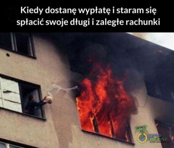 Kiedy dostanę wypłatę i staram się spłacić swoje długi i zaległe rachunki