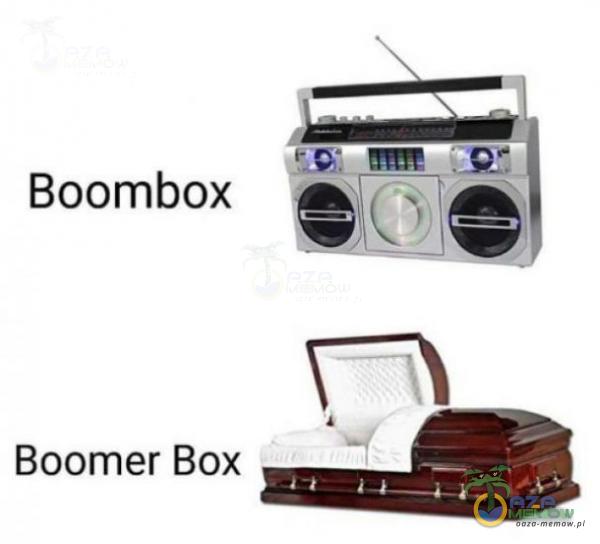 Boombox Boomer Box