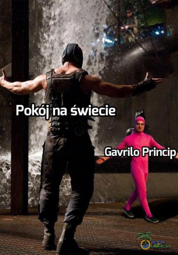 Pokój na świecie Gavrilo Princip