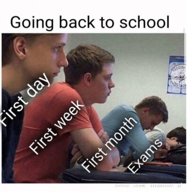 Going back to school