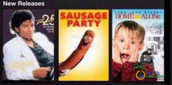 New Releases SAUSAGE PARTY