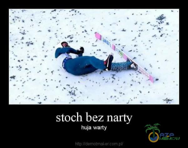stoch bez narty h**a warty