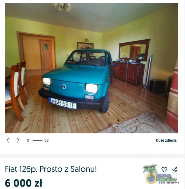Fiat 126p. Prosto z Salonu! 6 000 zł