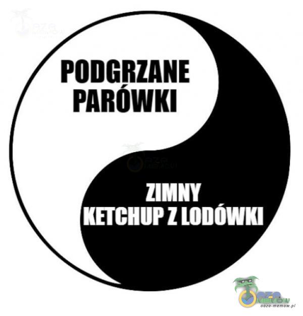 PODGRZANE PARÓWKI ZIMNY _ KETCHUP Z LODÓWKI