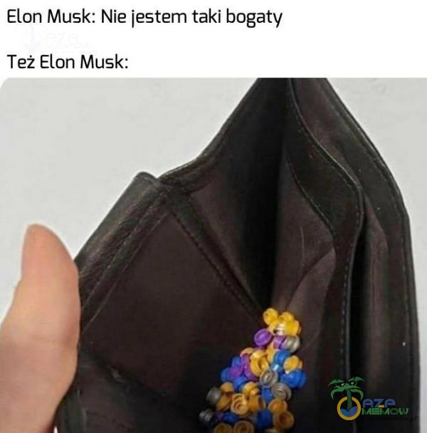 Eton Musk: Nie jestem taki bogaty Też Eton Musk: