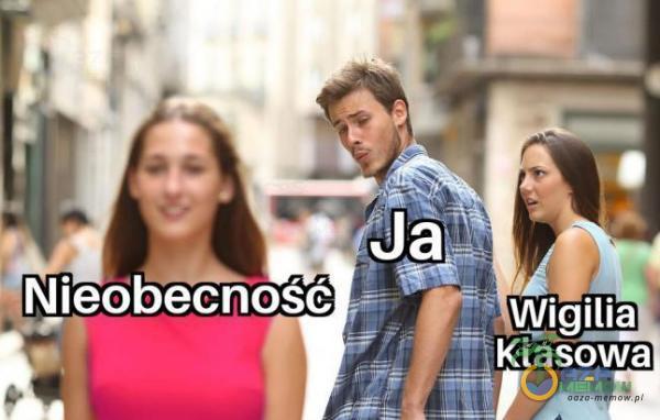 Ja Nieobecność Wigilia Klasowa