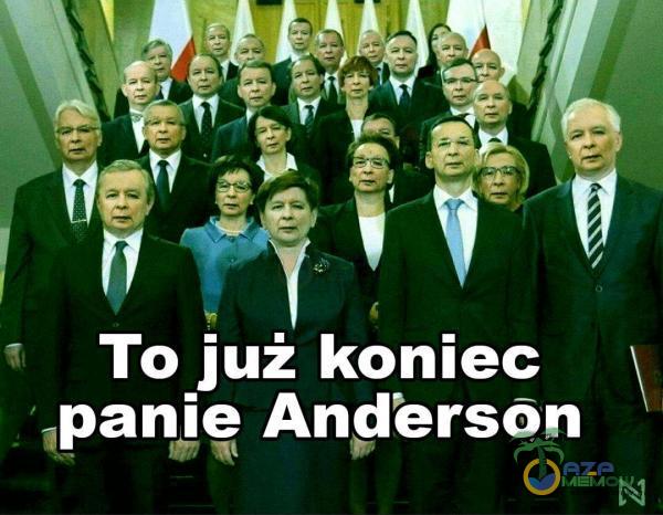 To już koniec panie Angerson