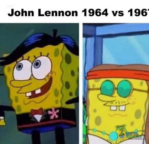 John Lennon 1964 vs 196