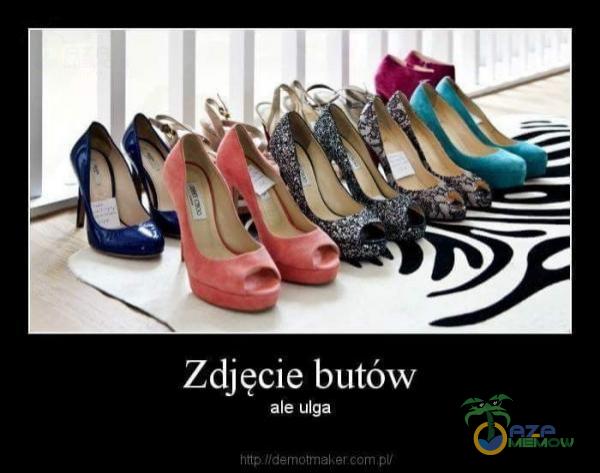 Zdjęcie butów ale ulga //așrnotrnakerCornj