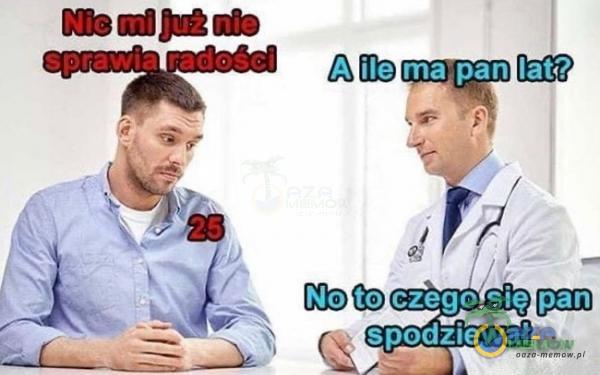 spodziewał