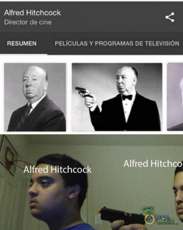 Alfred Hitchcock Director de cine PELiCULAS Y PROGRAMAS DE TELEVlSlóN RESUMEN Alfred Hitch