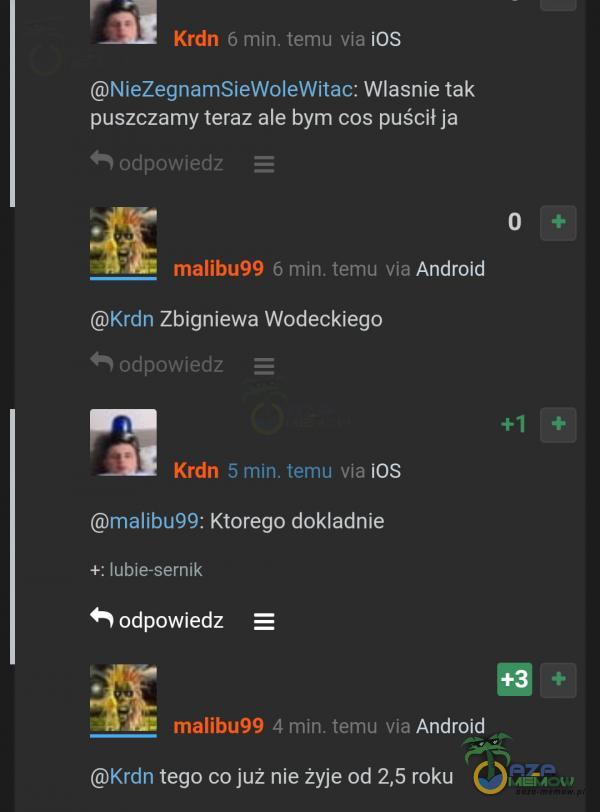 Codziennie tylko śmieszne memy, pasty, gify, suchary i filmy - przeglądaj, komentuj, dodawaj własne!