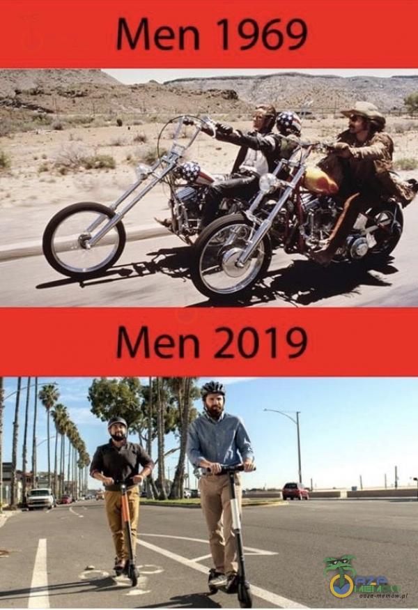 Men 1969 Men 2019