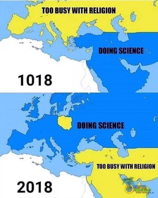 TOO BUSY WITH RELIGION OOING SCIENCE 1018 DOING SCIENCE TOO BUSYWITH 2018