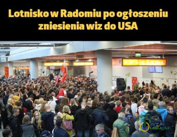 Lotnisko w Radomiu po ogłoszeniu zniesienia wiz do USA