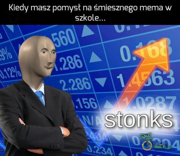 Kiedy masz pomysł na śmiesznego mema w J63 stonką