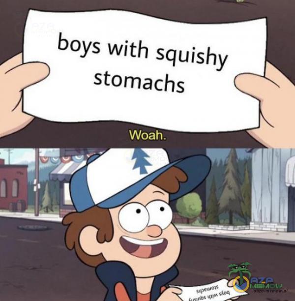 boys with squishy słomachs Woah.