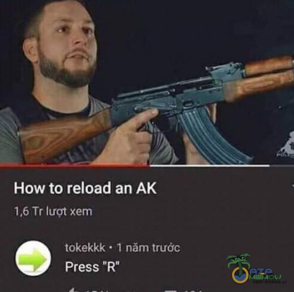 How to reload an AK 1,6 Tr luqt xem tokekkk • 1 năm truóc Press R