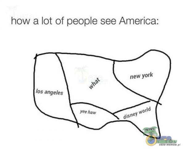 how a lot of psoe see America: