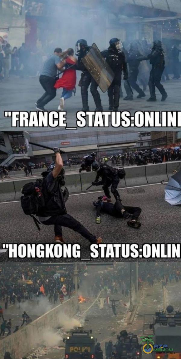 FRANCE u. STATUS:ONLINI * HONGKONG STATUS:ONLIN