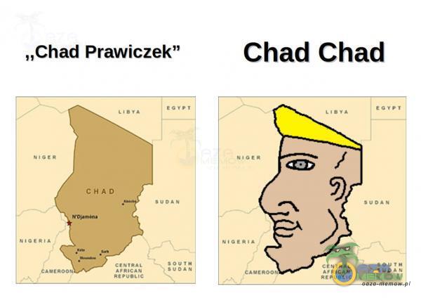 Chad Chad „Chad Prawiczek” > a ) ków