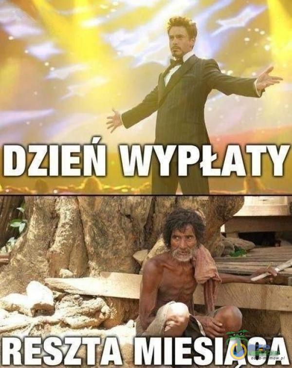 DZIEŃ WYPŁATY RESZTA MIESIACA