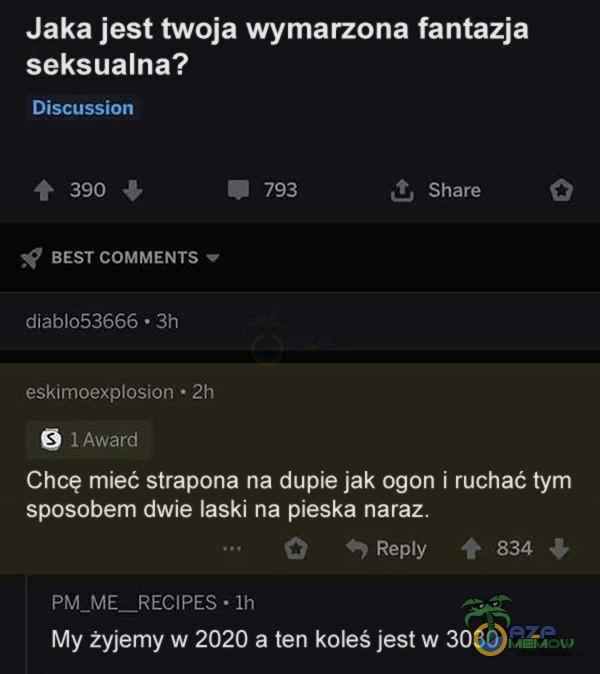  Jakąjest twoja wymarzona fantazja seksualna? innam-u. „ 3uo C 793 .I. Shure n „ BES! mus - H |.v n›:3: ›:=. ~ ›n :«Ihnt—wn ózłłvm :H. 5 w . Chce miec snapnha na duma jak ogon | mchać lym snowbam dwu: laski na meska naraz. r: r T;; )...