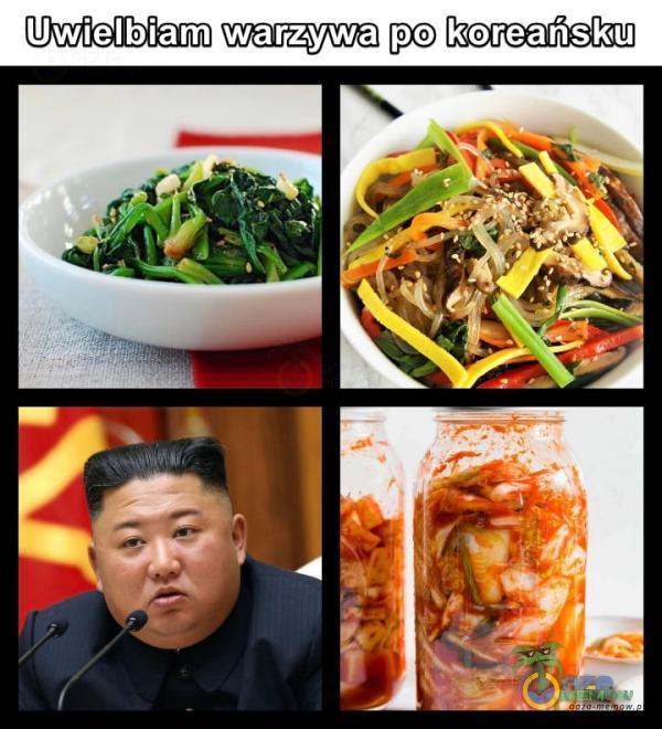 Uwielbiam warzywa po koreańisku
