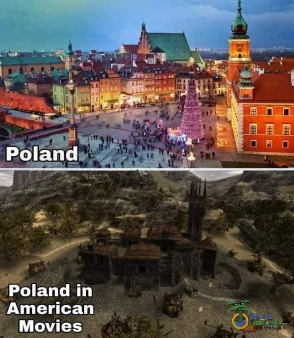 Polandŕ Poland in American Movies