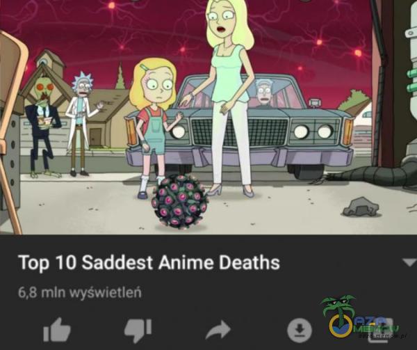*I Top 10 Saddest Anime D eaths .. A rr mvrp „mw. lb !* 9